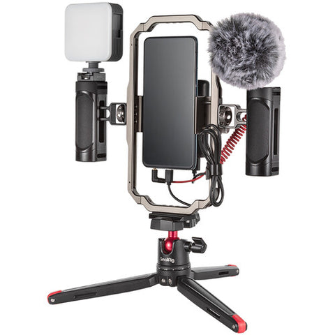 SmallRig Professional Phone Video Rig Kit for Vlogging & Live Streaming