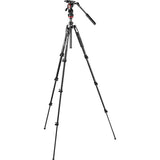 Manfrotto 290 light aluminium tripod with befree live fluid video head