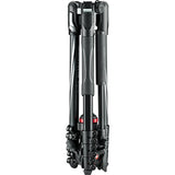 Manfrotto 290 light aluminium tripod with befree live fluid video head