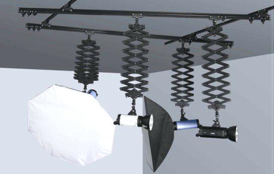 3MX3M Ceiling Tracks system – QATAR4CAM