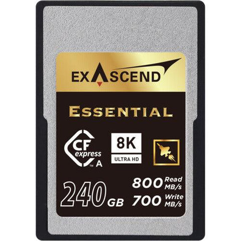 Exascend 240GB 800MB/s Essential CFexpress Type A - QATAR4CAM