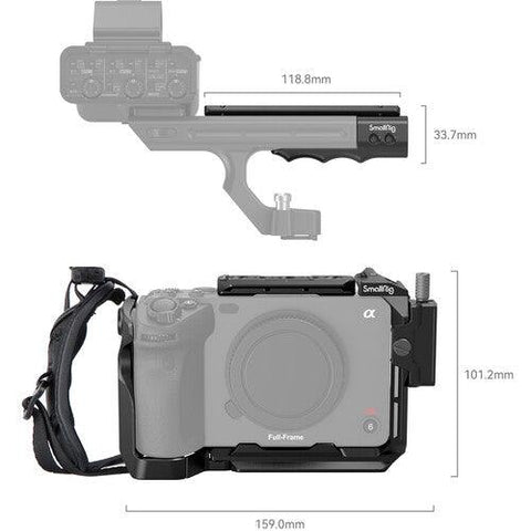 SmallRig Handheld Cage Kit for Sony FX30 / FX3 4184 - QATAR4CAM