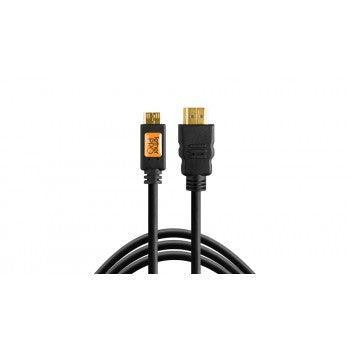 TETHERPRO TPHDCA10 MINI-HDMI (C) TO HDMI (A) CABLE - 10FT (3M) BLACK - QATAR4CAM